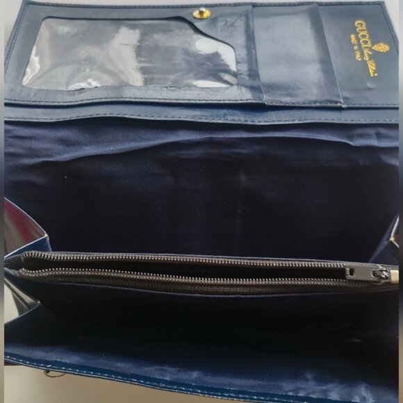 Gucci Anniversary Collection Micro GG Mini Trifold Wallet Vintage - Picture 8 of 12